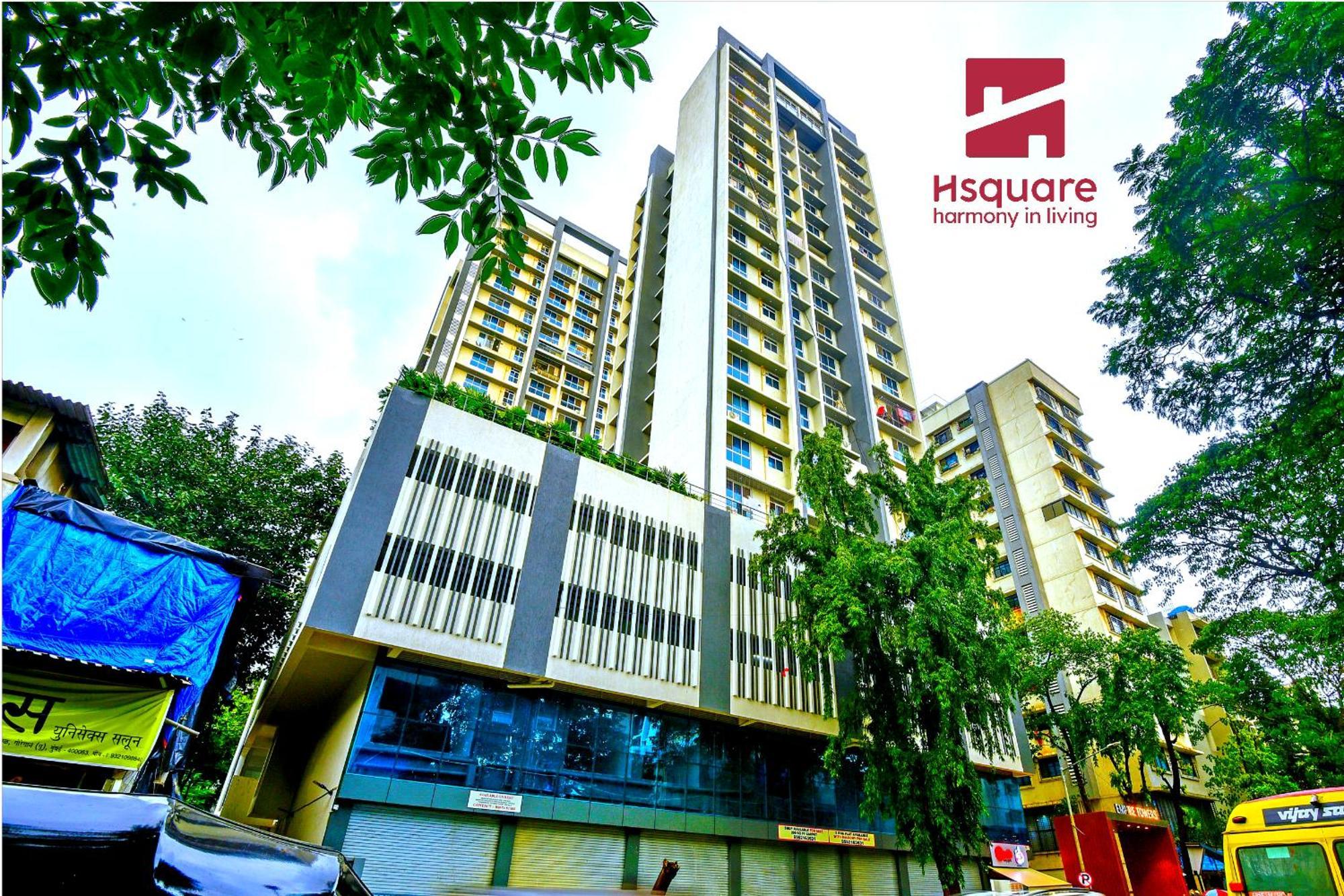 Hsquare Luxury Apartments Goregaon Mumbai  Buitenkant foto